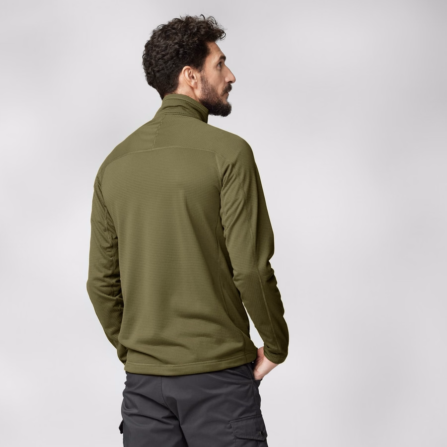 Heren Abisko Lite Fleece halve ritssluiting